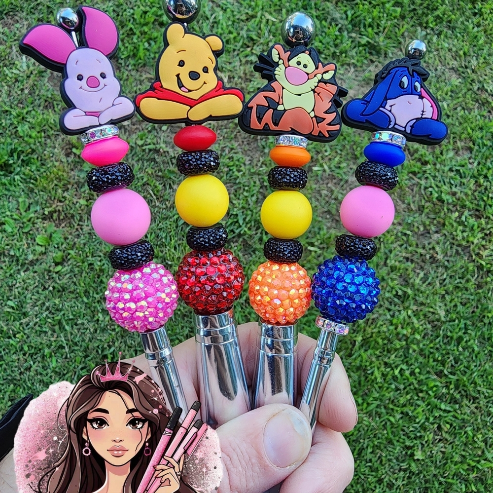 4pc Disney Winnie the Pooh mmakeup Brush Set